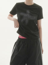 スターフィッシュグラフィックショートスリーブTシャツ -3C