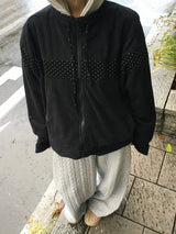 Mono ケーブルキルトワイドパンツ (4c)