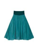 FOREST LONG SKIRT (TEAL)