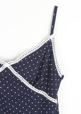 V DOT SLEEVELESS