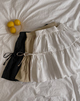 Lara Shirring Mini Skirt (With Underpants)