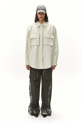 CAMO POCKET PANTS / CHARCOAL