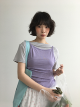 YWD レイヤード スリーブレス (5color)