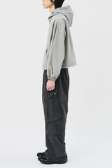 Square Cropped Hooded Jacket (5color)