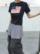 America Flower Patch Short Sleeve (3c)