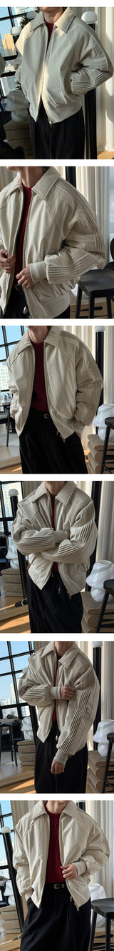 [HEAVY OUTER] グロッシーパッドma-1ジャンパー(3color)