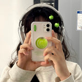 Lettering Gel Hard Case (light green)