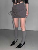 shirring formal skirts(2 color)