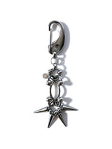 Cyber Star Spike Keyring