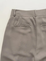 One Tuck Semi-Wide Slacks