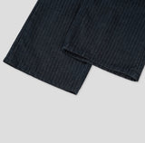 Chase Herringbone Wide Denim Pants