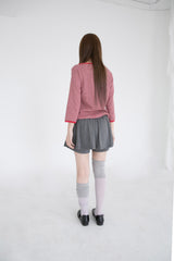 button shirring short skirt pants(2colors)