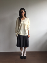 Cinnamon Summer V-neck Knit (6color)