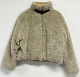 TEDDY🧸CHOKER SHEEP FUR MUSTANG ZIP UP JACKET 🤎💛💚2COLOR