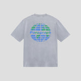 ダメージアースロゴTシャツ