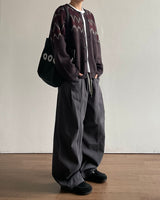 Volume Rivet Cotton Pants