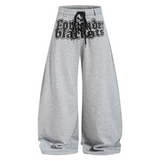 Kiera Graphic Wide Sweatpants