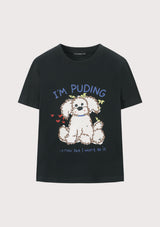 アイムプディングスリムフィットTシャツ (4 Colors)