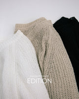 [MADE] Hearts V Loose Fit Knitwear