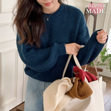 [SHOPPERMADE] Nuts Mohair Wool Knit (4color)