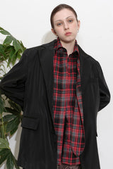 TRENCH BELT JACKET_NAVY