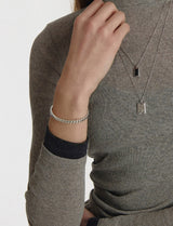 26SS★ [Premium Plating] Ice Block Cuff Bangle