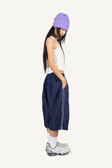Nylon Track Bermuda Pants