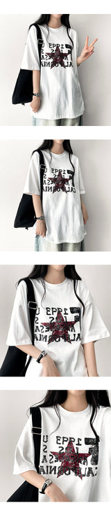 フォリムスターボクシーフィットショートスリーブTシャツ