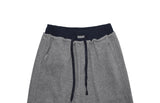 (Lining brushed) COLORBLOCK WAIST PANTS