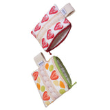 Square Zipper Pouch _Fruit Sando