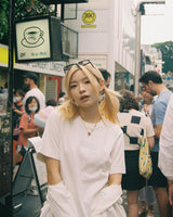 ステッチ Tシャツ スカイブルー