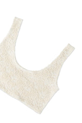 Layered bustier top_lace
