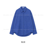 Regen Summer Wrinkle Check Shirt