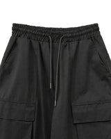 Utility Patch Wide Cargo Pants