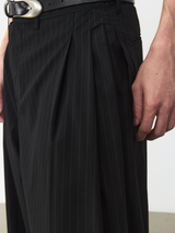 PT5 Pleated Striped Tailored Trouser