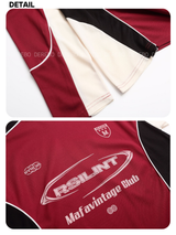 モータースウェットトレンドジャージーロングスリーブTシャツ