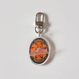 MOBN Acrylic Keyring (DeepGreen/Orange)