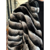 [F/W] Wave fur gradation padding jumper(2color)