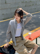 Slim Crop Short Sleeve T-Shirt (4color)