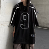ナンバー9メッシュテープTシャツ