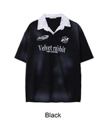 Peon Smoke Washing Collar Tee