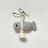GoodLuck fish Bichon Keyring