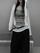 マイルド長袖Tシャツ