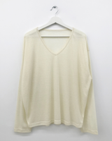 Cinnamon Summer V-neck Knit (6color)