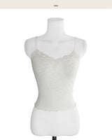 feer mute lace sleeveless tank top