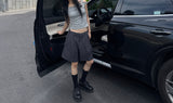  TWO-PINTUCK HARF PANTS