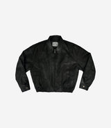 Newalrin emblem washing leather Jumper