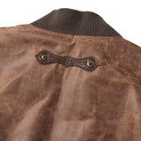 Tankers leather jacket / Brown