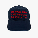 MY MOM SAYS ... cap (navy)