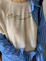 ガーデンワッフルレースTシャツ